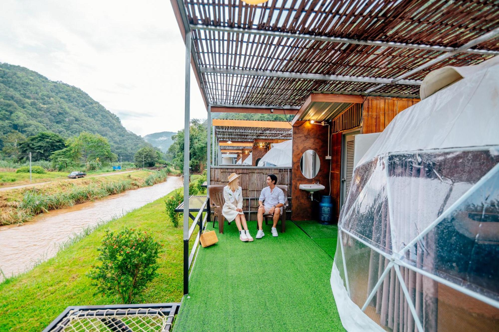 เนเจอร์วัลเล่ย์แคมป์ ปางมะผ้า Hotel Eksteriør billede